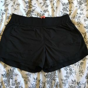 Athleta black athletic shorts